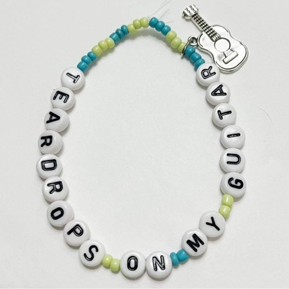 Taylor Swift Eras Tour Friendship Bracelet Teardrops On My Guitar Debut